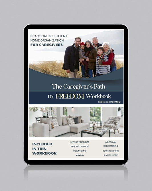 Free E-Book Organization Worksheets (Discount at checkout).