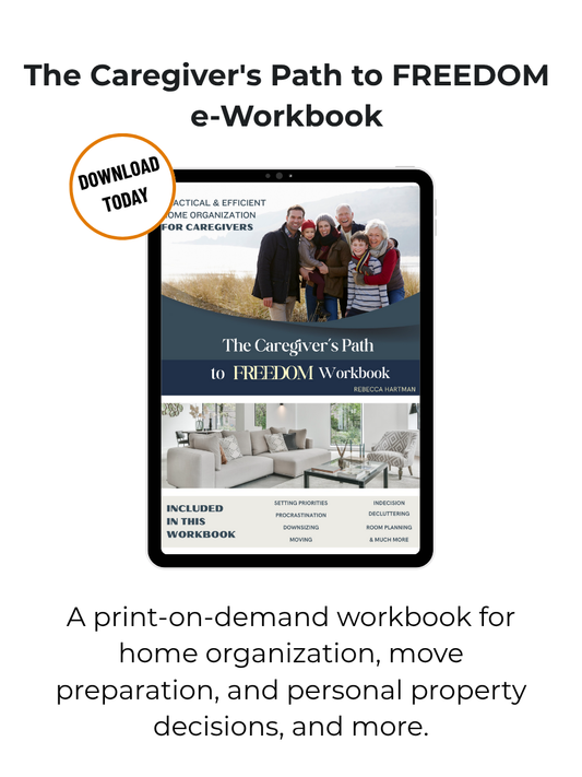 AMAZON PURCHASES: FREE E-Book Organization Worksheets with book purchase (Discount at checkout).