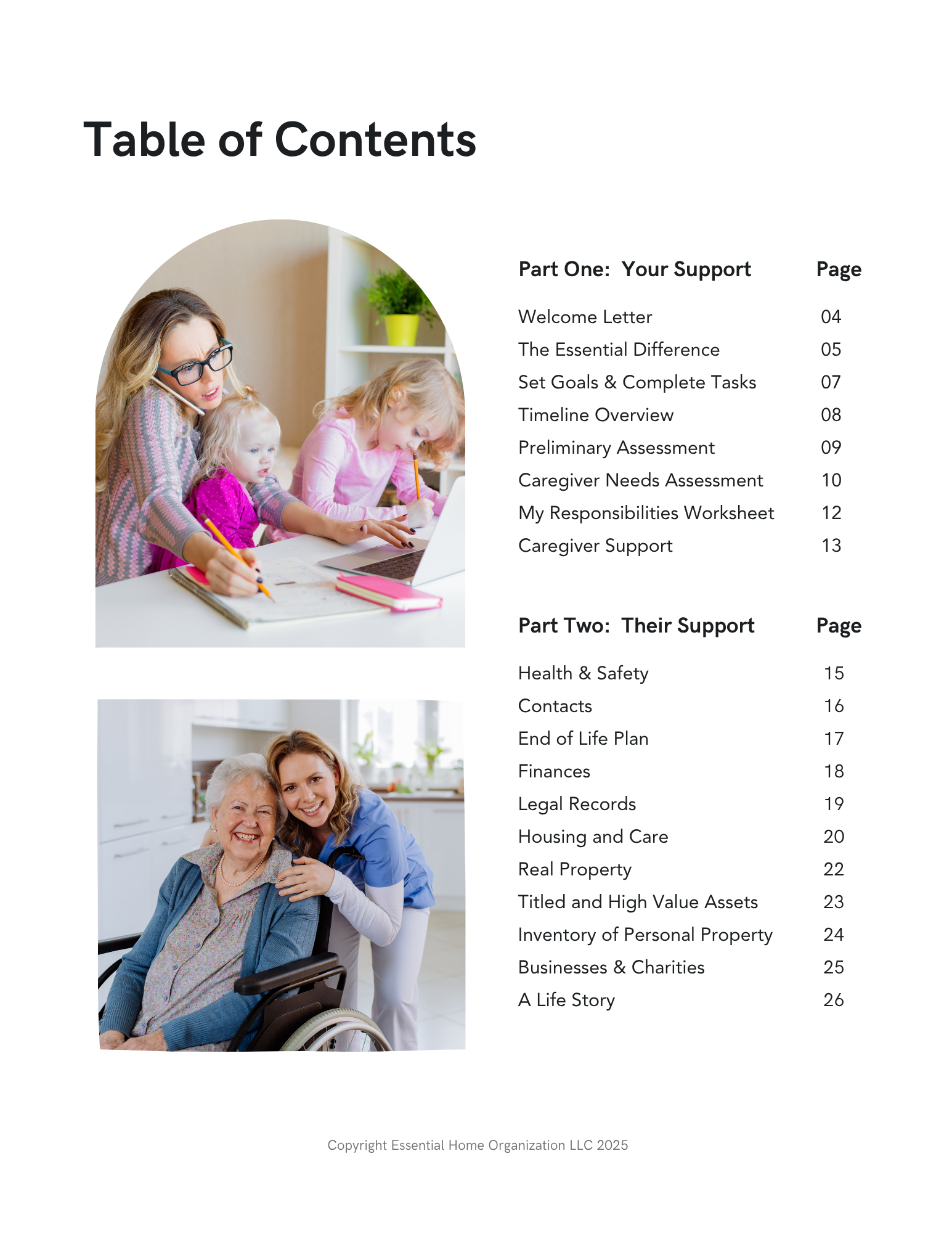 The Caregiver’s Compass: Family in Transition Framework
