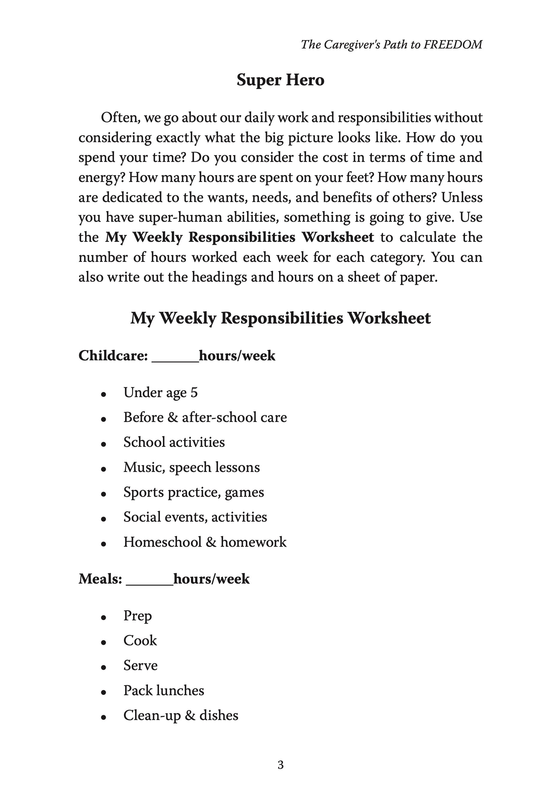 The Caregiver's Path to FREEDOM by Rebecca Hartman