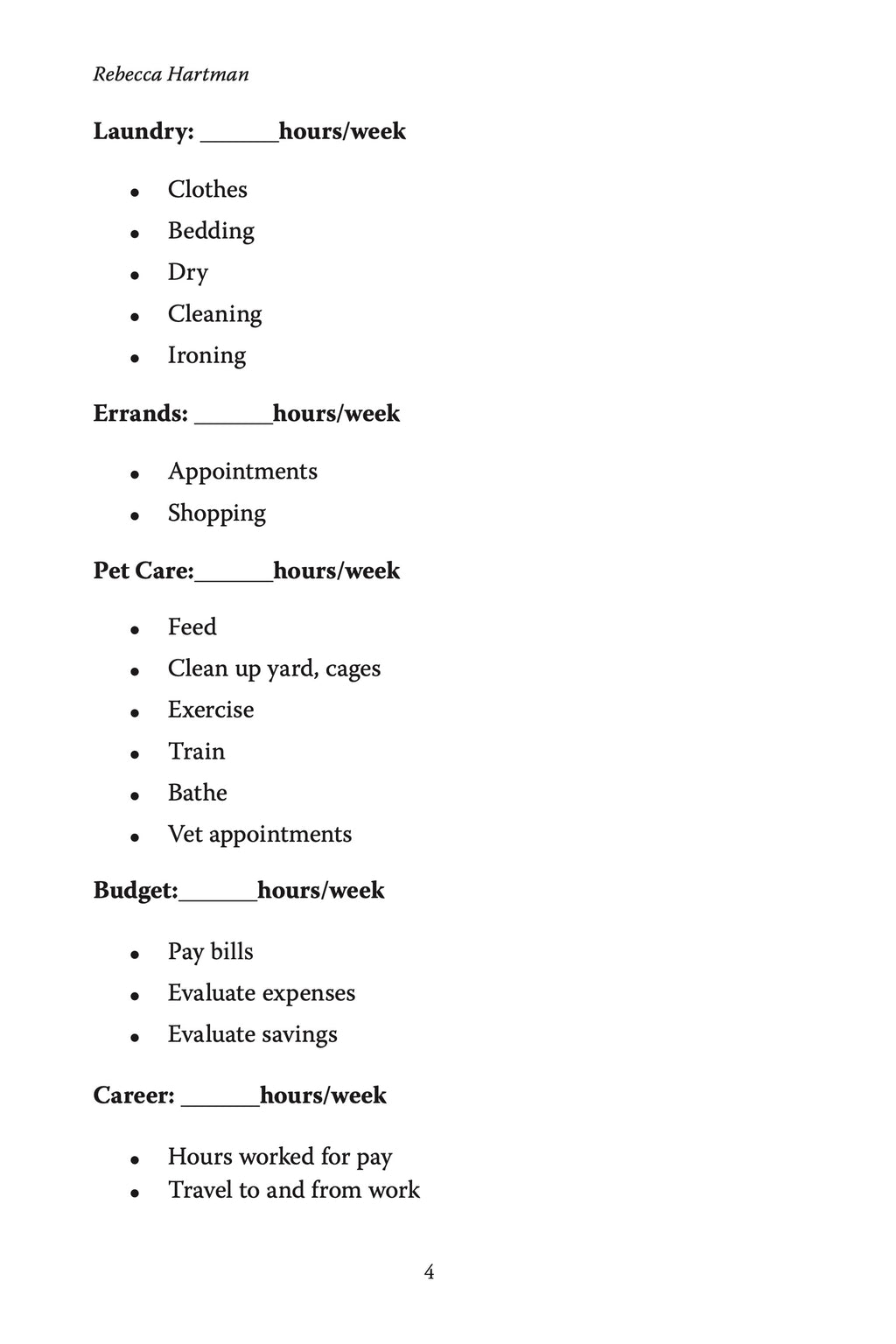 The Caregiver's Path to FREEDOM by Rebecca Hartman