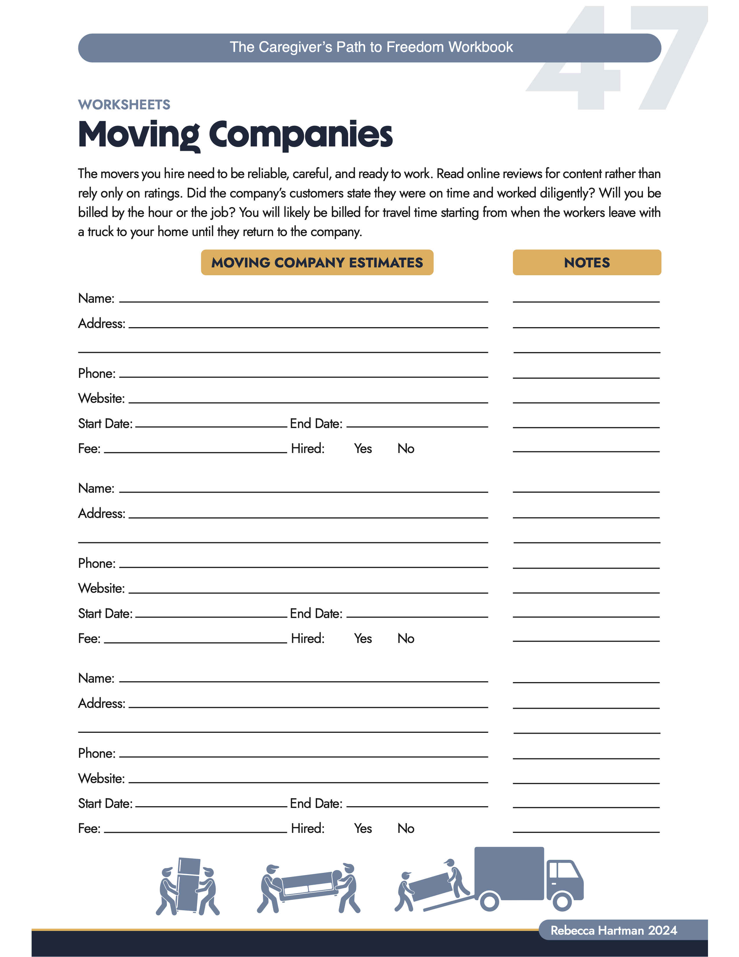 The Caregiver's Path to FREEDOM Workbook