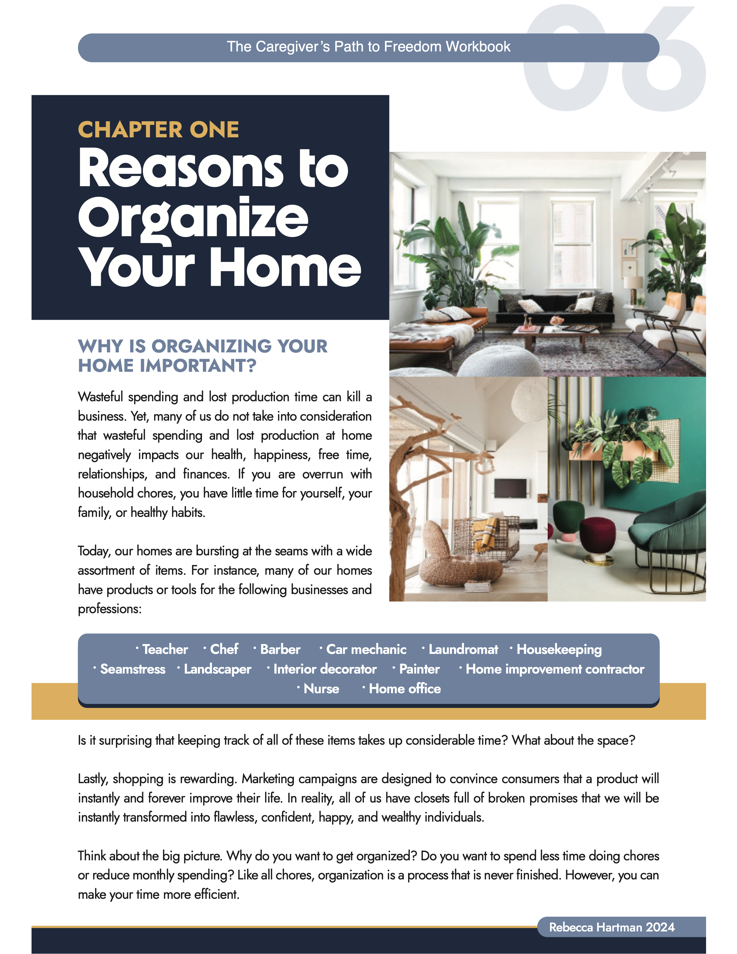 The Caregiver's Path to FREEDOM Workbook